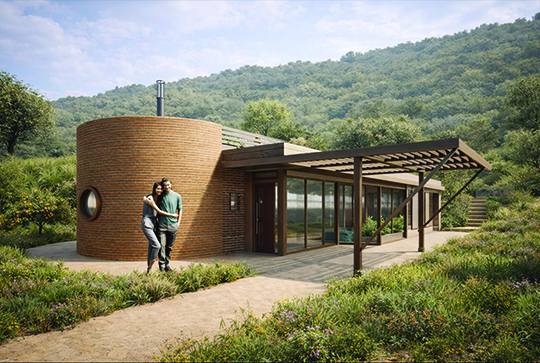 ΝΕΑ ΙΣΟΓΕΙΑ ΒΙΟΚΛΙΜΑΤΙΚΗ ΚΑΤΟΙΚΙΑ ΦΥΣΙΚΗΣ ΔΟΜΗΣΗΣ ΣΤΑ ΚΡΕΣΤΕΝΑ